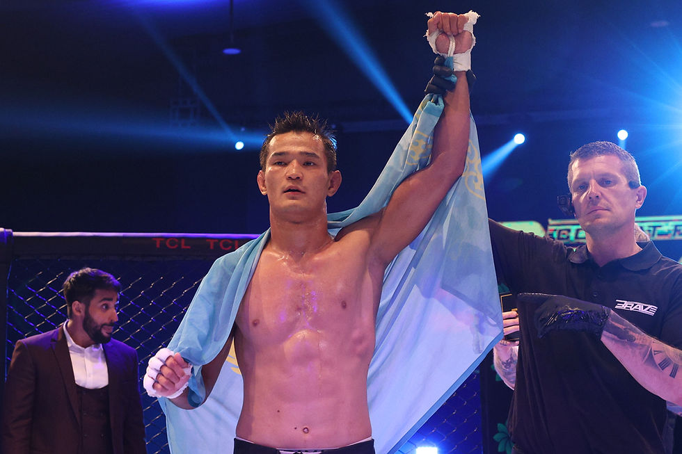 Rauan Bekbolat Winner at BRAVE CF 85