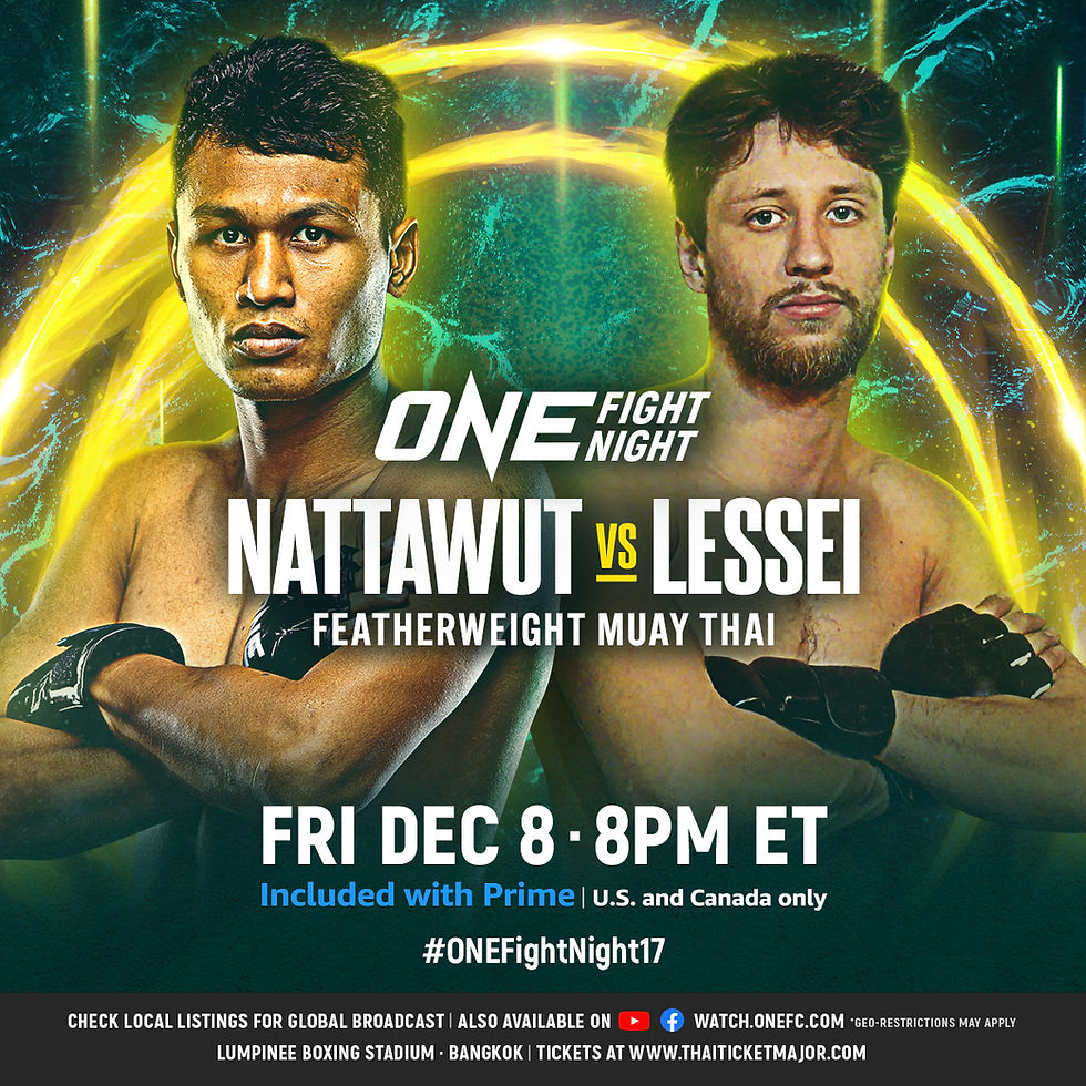 Jo Nattawut vs. Luke Lessei (Muay Thai – Featherweight)