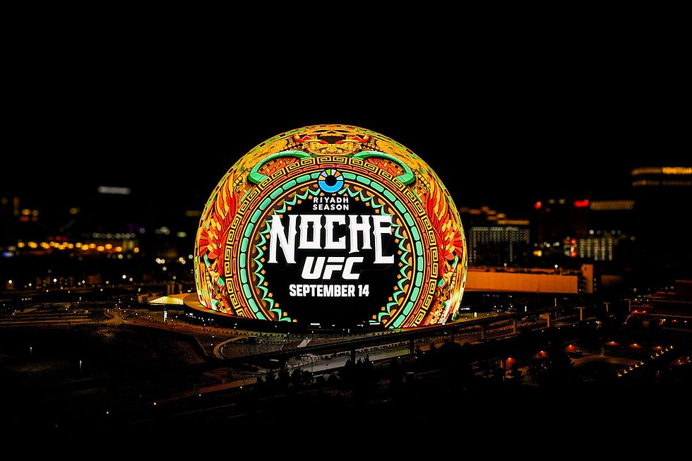 noche ufc 306 at sphere
