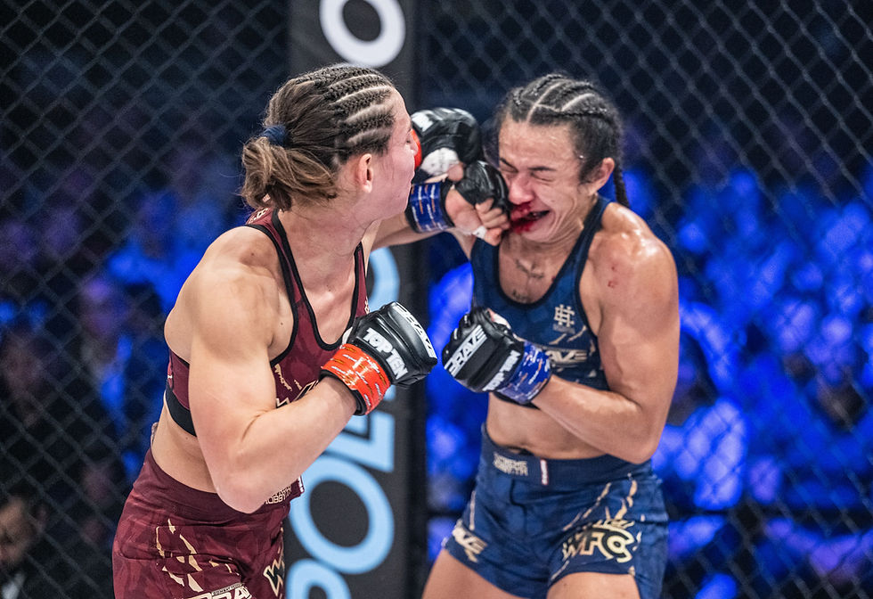 Marina Spasič Stays Unbeaten at BRAVE CF 88