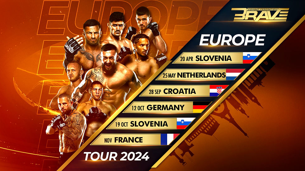 BRAVE CF Europe Calendar 2024