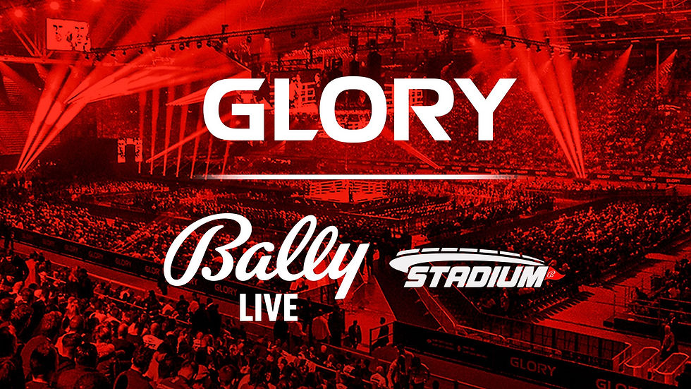 Glory Kickboxing on Bally Live