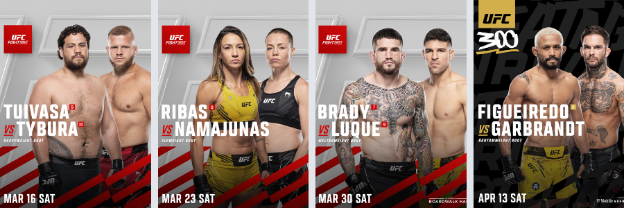 UFC New Upcoming Fights