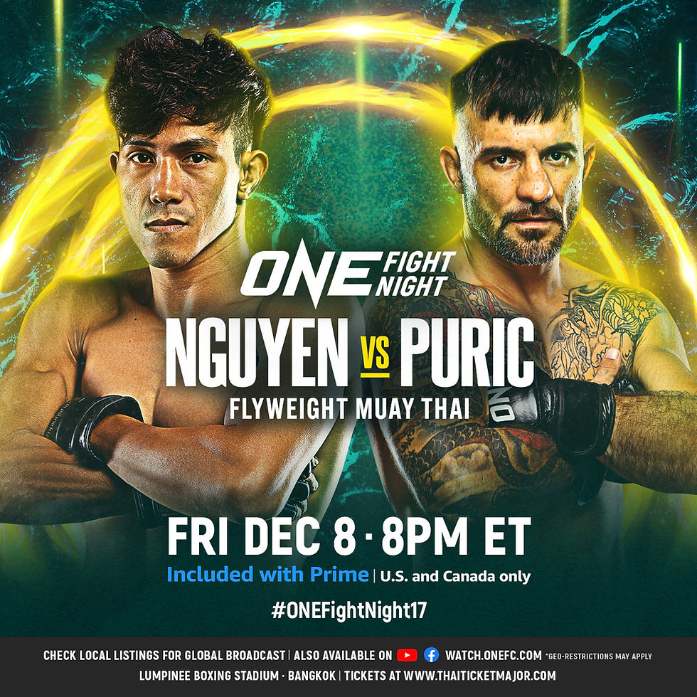 Nguyen Tran Duy Nhat vs Denis Puric (Muay Thai – Flyweight)