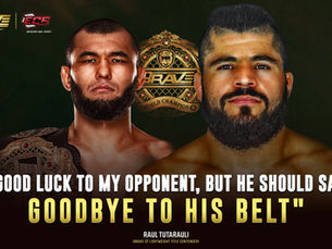 Raul Tutarauli bites back at champion Kubanychbek ahead of BRAVE CF 87: 'Say goodbye to your belt'
