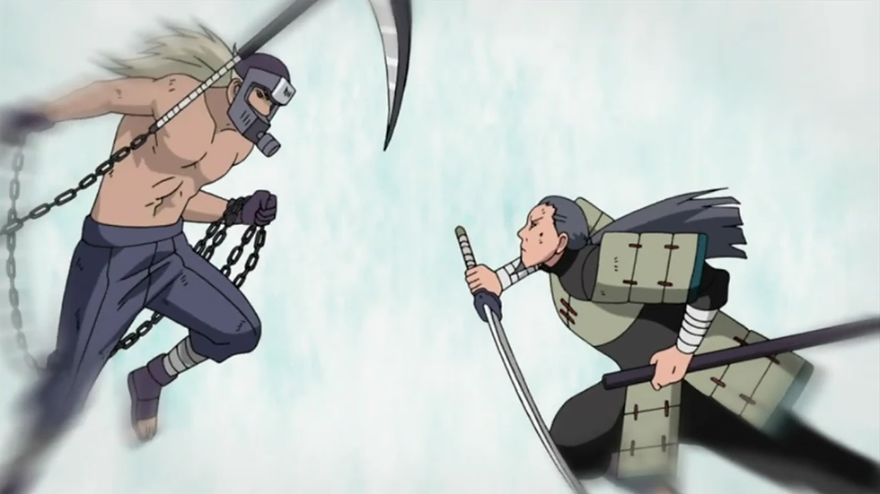Kusarigamajutsu (Sickle and Chain Fighting)