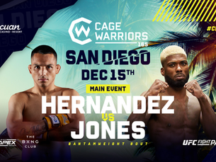 Cage Warriors 165 ignites San Diego with High-Stakes MMA Showdowns, Live on UFC Fight Pass