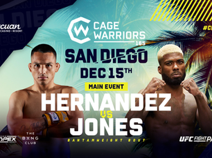 Cage Warriors 165 ignites San Diego with High-Stakes MMA Showdowns, Live on UFC Fight Pass