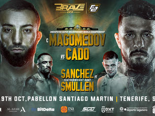 BRAVE CF 89: Magomedov Defends Super Welterweight Title Against Cado in Spain on October 19