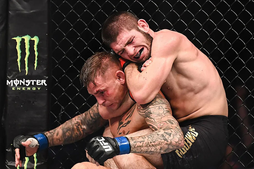 Khabib vs Dustin Poirier UFC 242