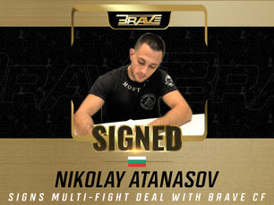 Bulgaria's Undefeated MMA Sensation Nikolay Atanasov Joins BRAVE CF