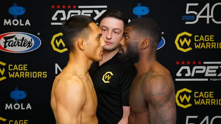 Roberto Hernandez and Trevin Jones, Cage Warriors 165