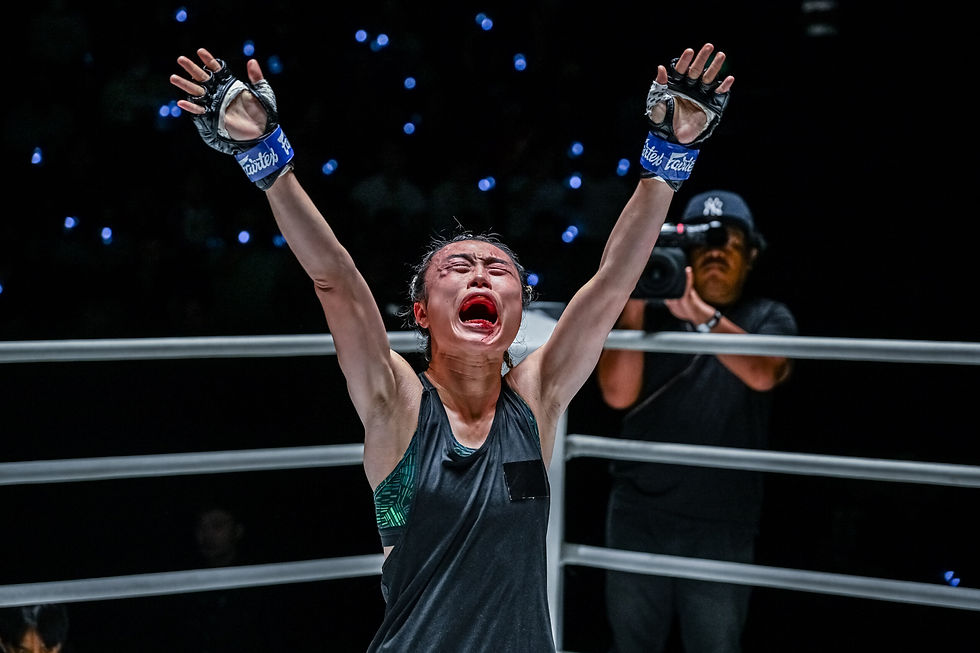 Zehra Dogan Yu Yau Pui at ONE Friday Fights 42