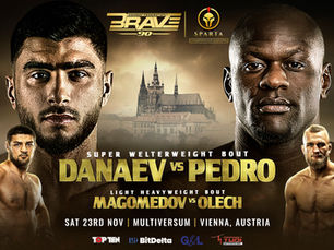 BRAVE CF 90 Brings MMA Extravaganza to Vienna, Austria on Saturday, November 23