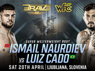 Ismail Naurdiev vs Luiz Cado official for BRAVE CF 81; winner could face Super Welterweight champion next