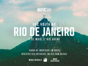 UFC 301 Set to Ignite Rio de Janeiro with Explosive Fight Card