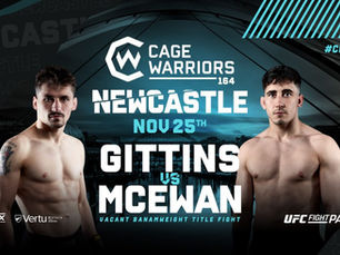 Cage Warriors 164: New Champions Crowned in Newcastle's Night of Fights