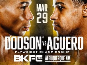 BKFC Brings BKFC 59 with Exciting Middleweight Matchup Featuring Donald Sanchez vs. Dallas Davison & Welterweight Showdown; Will Santiago vs. James Dennis to Albuquerque, NM Event on Friday, March 29!