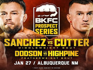 BKFC Returns to Albuquerque, New Mexico with the Prospect Series at The Revel on Friday, January 27