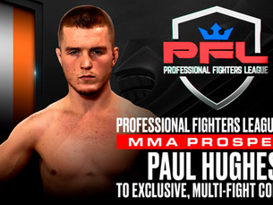 PFL Makes Major Move, Signs Rising MMA Star Paul Hughes