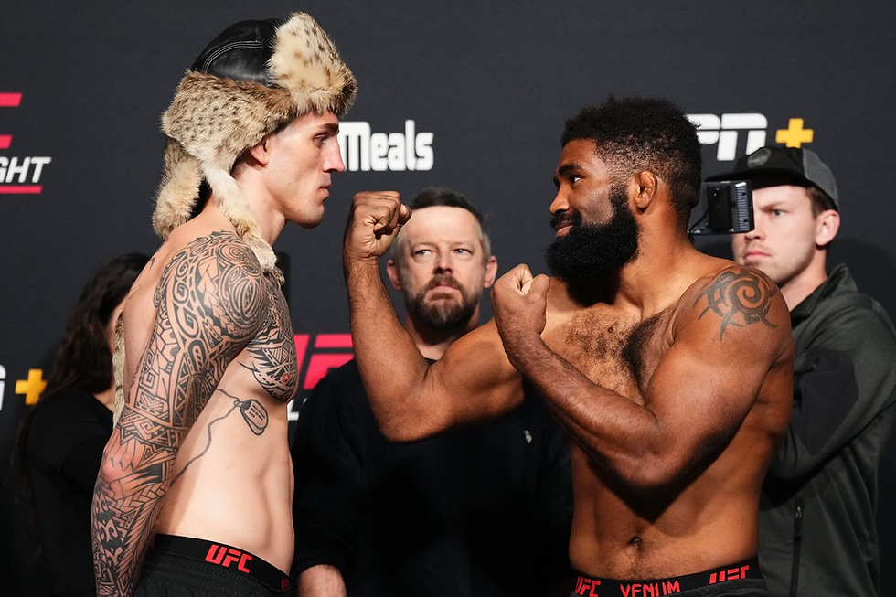UFC Fight Night: Allen vs. Curtis 2 Face Off