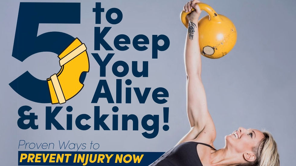 5 ways to keep you alive and kicking