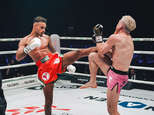 Champion vs. Champion Superfight Headlines GLORY 96, Chico Kwasi faces Tyjani Beztati in a Lightweight World Championship Bout 
