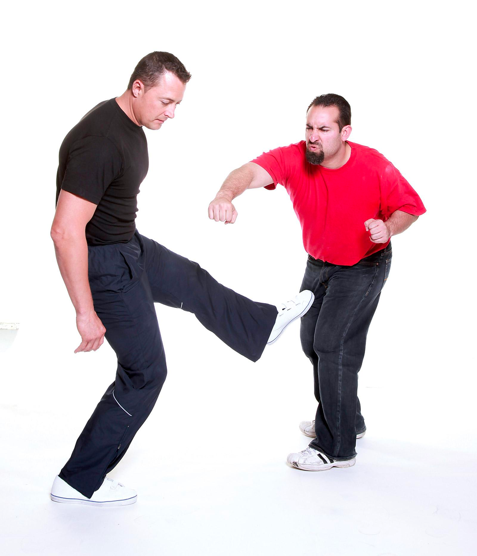 The resulting pain means the leg no longer can support the man's bodyweight or provide mobility.