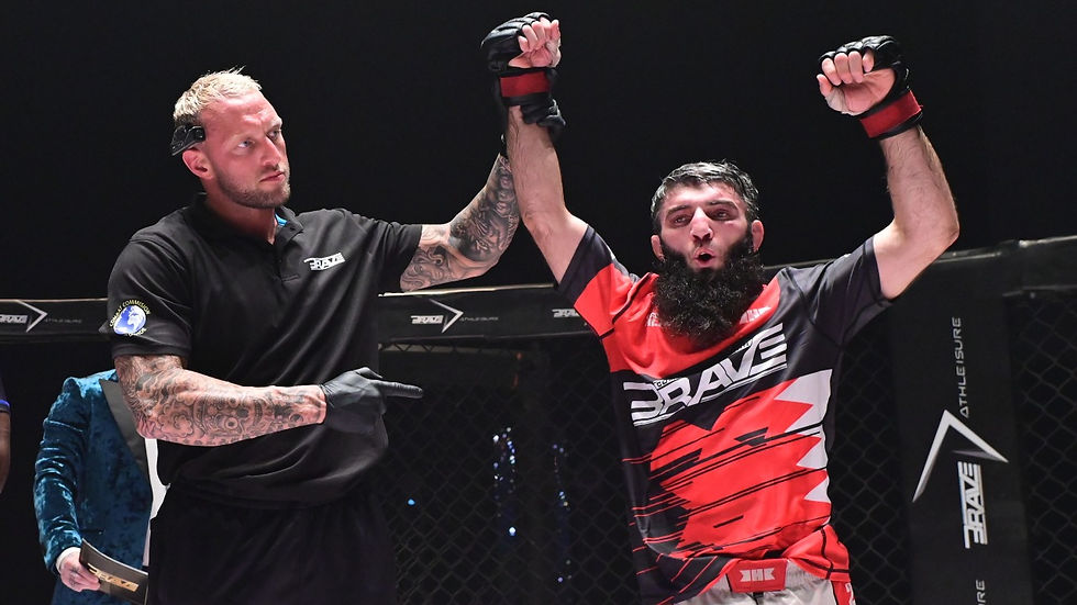 Velimurad Alkhasov at BRAVE CF 71