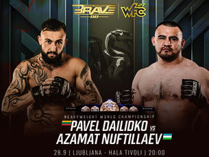 BRAVE Combat Federation to crown inaugural Heavyweight Champion at BRAVE CF 88 in Slovenia