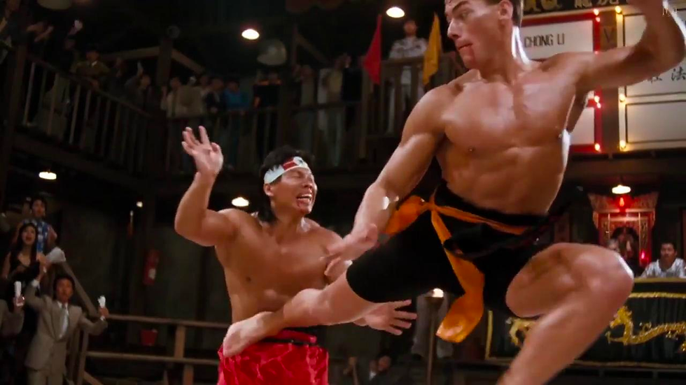 Jean-Claude Van Damme vs. Bolo Yeung