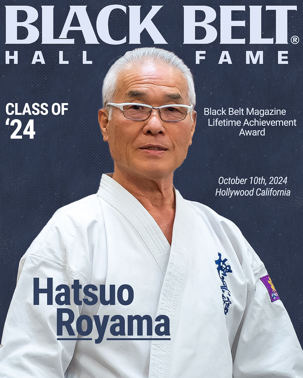 Hatsuo Royama - Black Belt Hall of Fame 2024