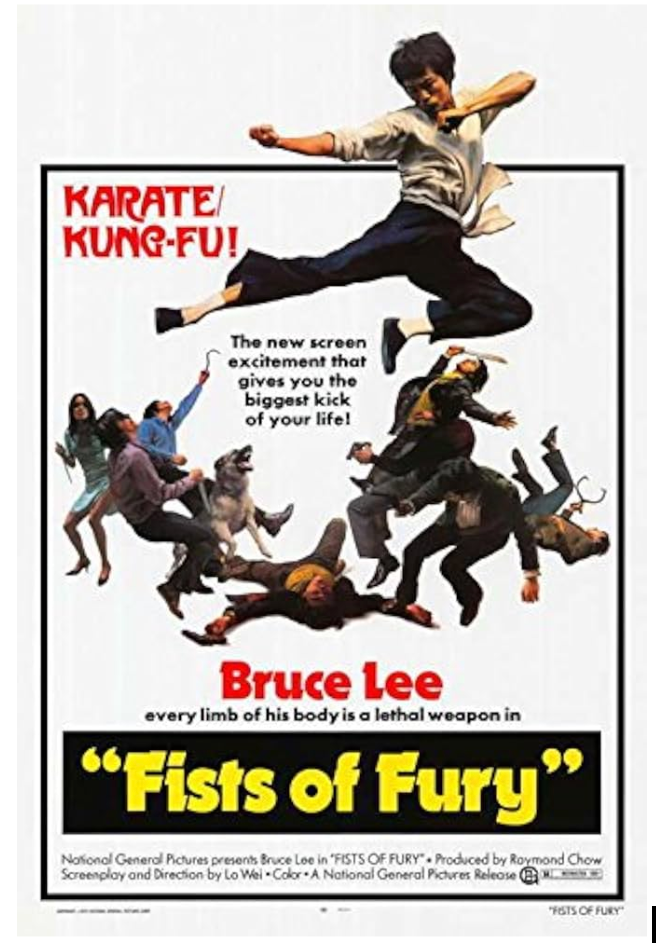 The Big Boss a.k.a Fists of Fury poster