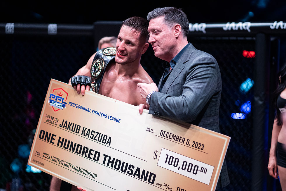 Lightweight Championship Showdown: John Mitchell vs. Jakub Kaszuba PFL 4 Europe