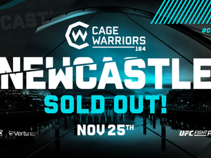 Cage Warriors 164: Final Card & Broadcast Times