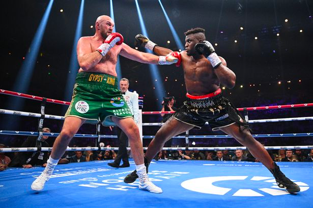 Fury vs Ngannou Boxing