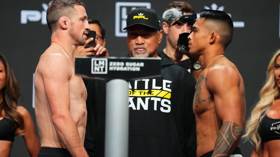 2024 PFL Welterweight and Featherweight Playoffs Weigh - Ins