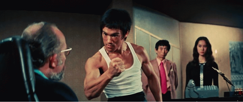 A still from Way of the Dragon