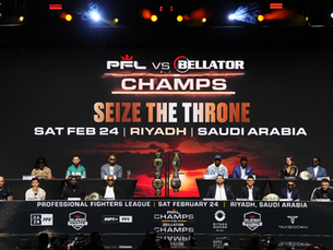 Groundbreaking PFL vs BELLATOR Champions Showdown: Historic Press Conference Ahead of Epic Riyadh Event