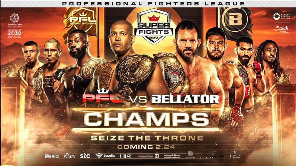 PFL Champions vs Bellator Champions Poster