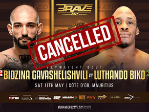 Rib Injury Forces Luthando Biko to Postpone BRAVE CF Debut, Vows to Return Stronger