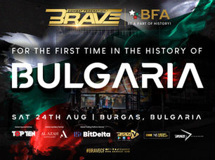 BRAVE Combat Federation Launches First Event in Bulgaria, Extends 2024 European Tour Across Six Nations