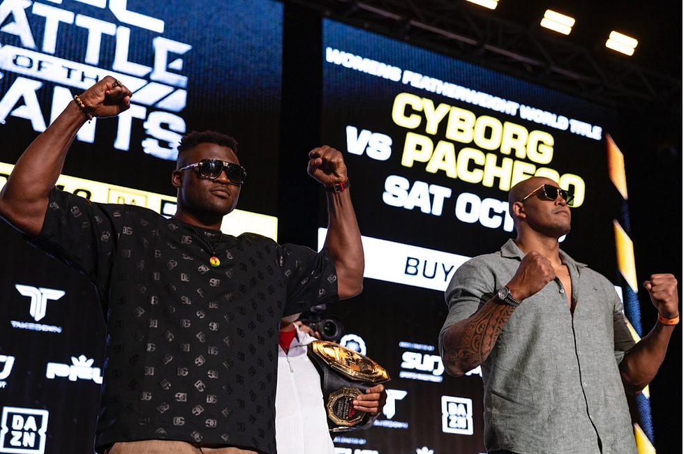 Ngannou vs Ferreira 
