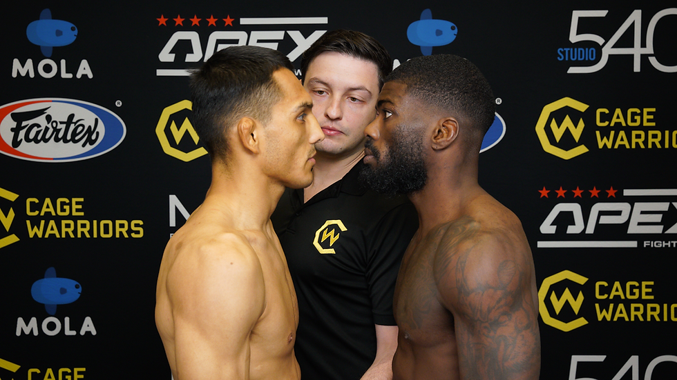 Cage Warriors 165 Face Off