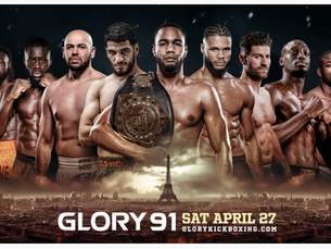 GLORY 91: Kickboxing Action Hits Paris This Saturday, April 27