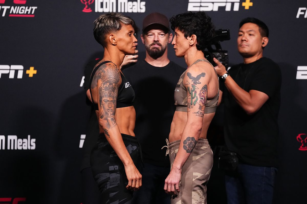 Lemos vs Jandiroba Face Off
