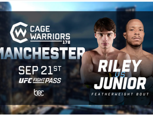 Cage Warriors 177 & Cage Warriors 178 Final Card and Broadcast Times 