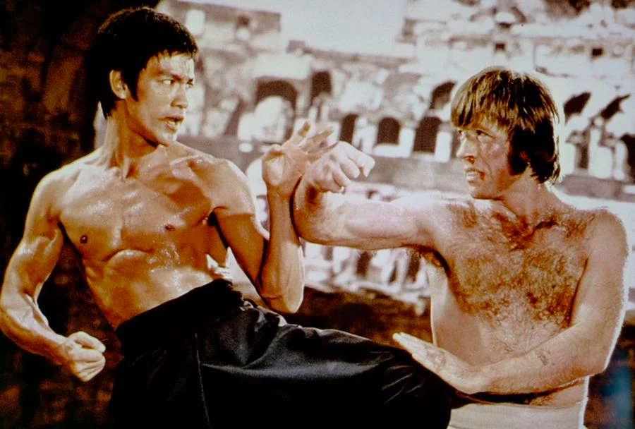 Chuck Norris vs. Bruce Lee