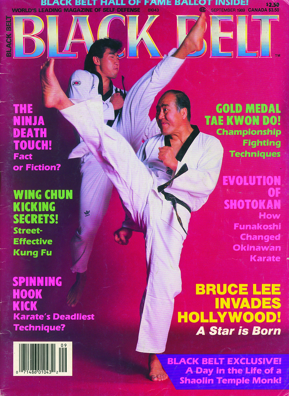 Black Belt Magazine featuring Jimmy Kim