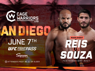 Cage Warriors 173: Final Card & Broadcast Details 